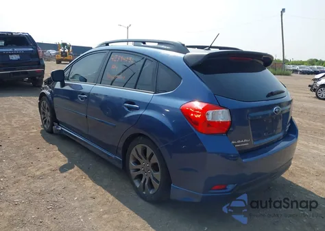2013 Subaru Impreza 2.0I Sport Premium из США, поврежденный, VIN JF1GPAL63DH837502